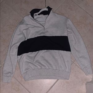 brandy grey and navy jacket